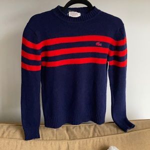 Vintage Lacoste wool sweater